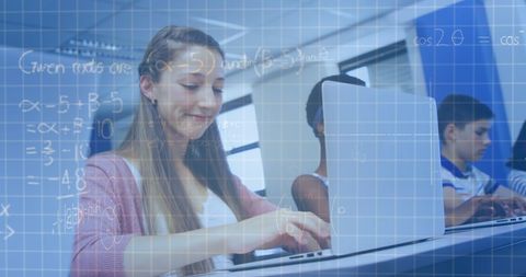 Innovative Classroom Learning with Mathematical Formulas - Download Free Stock Images Pikwizard.com