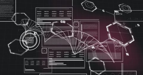 Digital dna strand and data processing interface