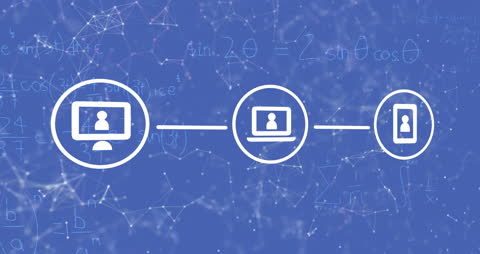 Digital Connection Network with Mathematical Background