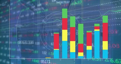 Visualizing Stock Market and Data Analytics Trends - Download Free Stock Images Pikwizard.com