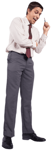 Happy Businessman Celebrating Success Transparent Background - Download Free Stock Videos Pikwizard.com