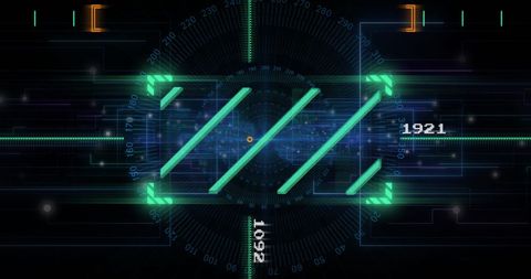 Futuristic Data Processing Interface Concept - Download Free Stock Images Pikwizard.com