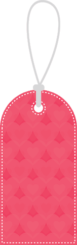 Blank Label Tag with Heart Pattern on Transparent Background - Download Free Stock Videos Pikwizard.com