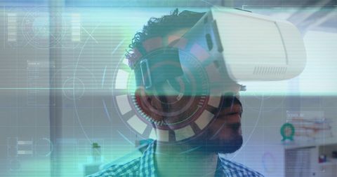 Immersive Virtual Reality Experience With Futuristic Technology - Download Free Stock Images Pikwizard.com