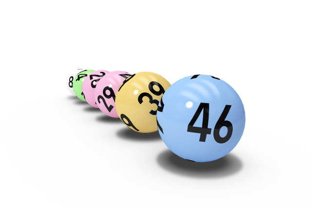 Transparent background of colorful numbered lottery balls lined up in row - Download Free Stock Videos Pikwizard.com