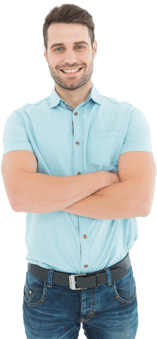 confident young man with transparent background - Download Free Stock Videos Pikwizard.com
