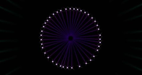 Royal purple firework burst against night sky