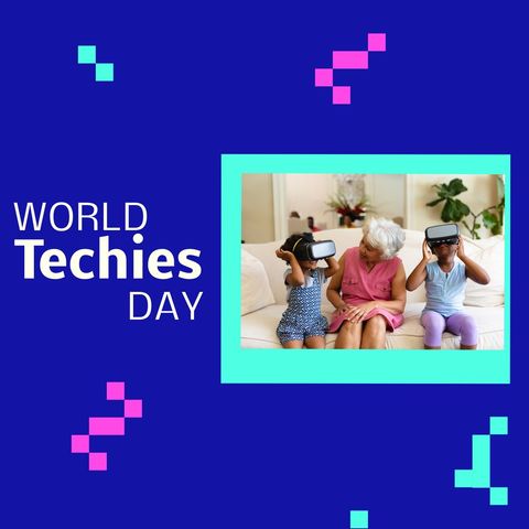 World Techies Day Celebration with Family VR Experience - Download Free Stock Templates Pikwizard.com