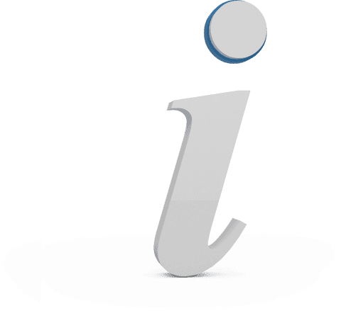 3d transparent 'i' information icon on white background - Download Free Stock Videos Pikwizard.com
