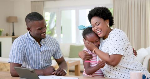 Family Creating Memories with Education and Technology at Home