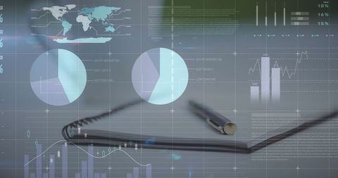 Interactive Data Visualization with Notebook and Pen - Download Free Stock Images Pikwizard.com