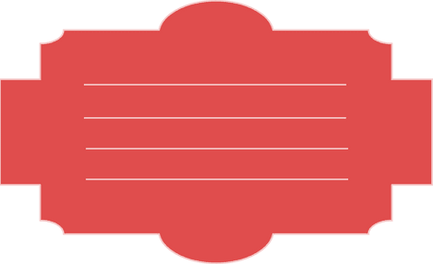 Elegant Red Badge on Transparent Background with Copy Space - Download Free Stock Videos Pikwizard.com
