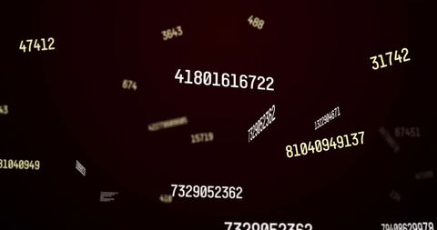 Floating Numerical Data on Dark Background Digitally Generated - Download Free Stock Images Pikwizard.com