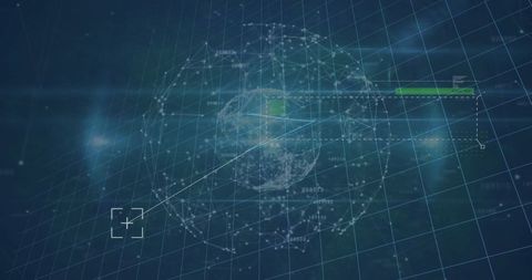 Futuristic Global Data Network in Digital Space - Download Free Stock Images Pikwizard.com