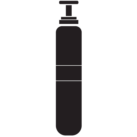 transparent vector png of oxygen bottle for safety applications - Download Free Stock Videos Pikwizard.com