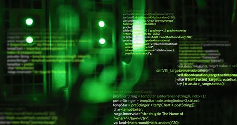 abstract data processing and programming code background - Download Free Stock Images Pikwizard.com
