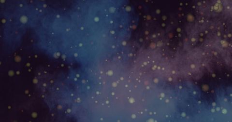 Colorful Floating Particles on Dark Background - Download Free Stock Images Pikwizard.com