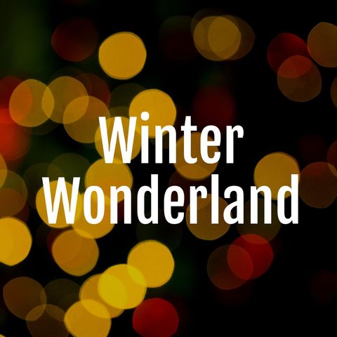 winter wonderland greeting over festive bokeh - Download Free Stock Templates Pikwizard.com