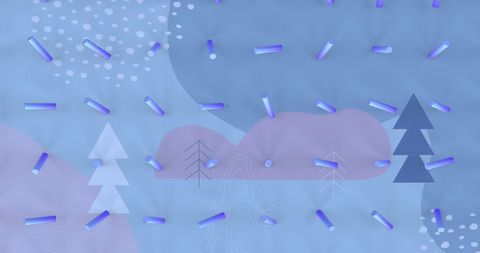 blue abstract seamless pattern with christmas tree icons - Download Free Stock Images Pikwizard.com