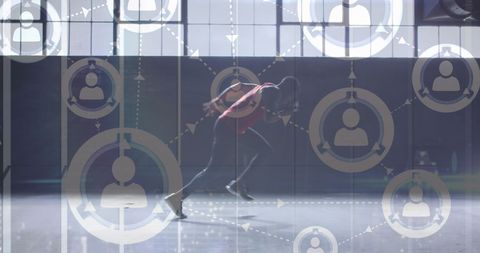 Conceptual Network Overlay on Sportive Urban Jogging