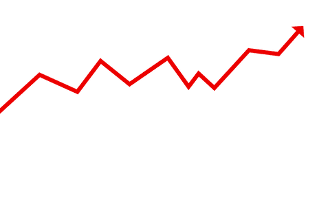 red rising graph on transparent background for data analysis - Download Free Stock Videos Pikwizard.com