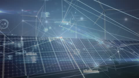 Digitally Enhanced Renewable Energy Concept with Solar Panels and Wind Turbines