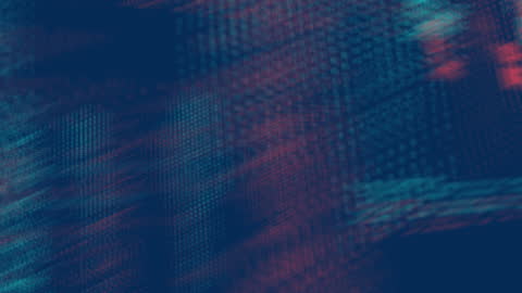 Digital Data Flow Background with Abstract Pixels