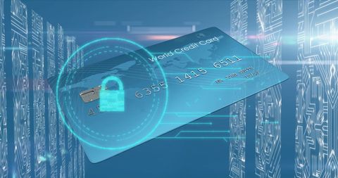 Secure Online Transaction and Cyber Protection Concept - Download Free Stock Images Pikwizard.com