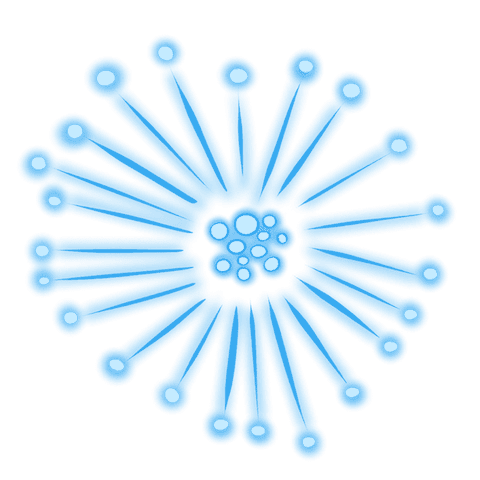 Abstract Blue Radial Design with Dots on Transparent - Download Free Stock Videos Pikwizard.com