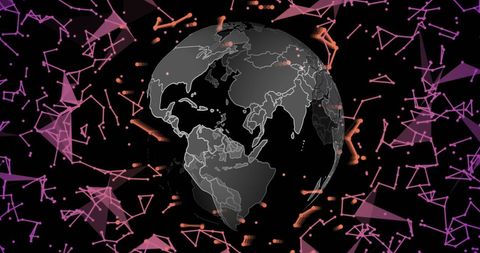 digital connections and data processing global illustration - Download Free Stock Images Pikwizard.com