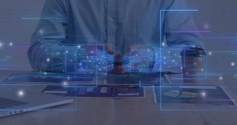 Analyzing Business Data with Augmented Reality Dashboard, Gesture Control and Charts