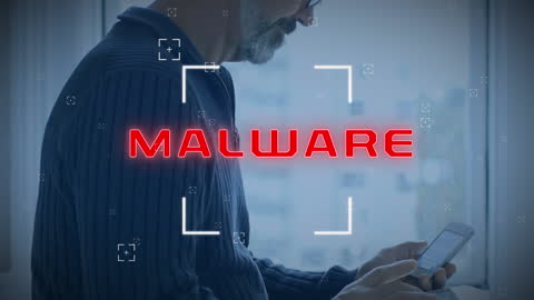 Cybersecurity Alert: Businessman's Mobile Under Malware Threat