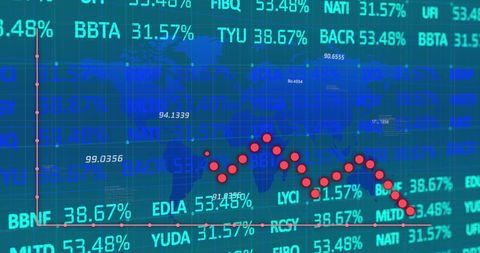 Analyzing Global Stock Market Trends and Data - Download Free Stock Images Pikwizard.com