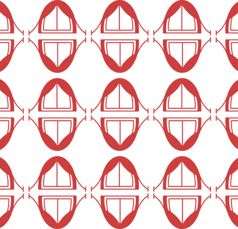 Red Tent Geometric Pattern on Transparent Background - Download Free Stock Videos Pikwizard.com
