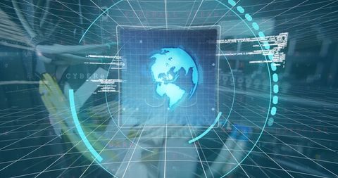 Digital Network and Data Processing Concept Background - Download Free Stock Images Pikwizard.com