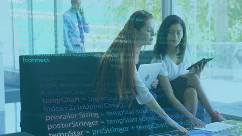 Team Collaboration and Coding Concepts in Modern Workspace