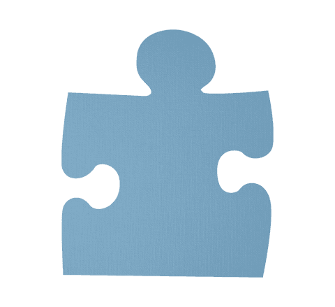 Transparent Blue Puzzle Piece on Isolated Vector Background - Download Free Stock Videos Pikwizard.com