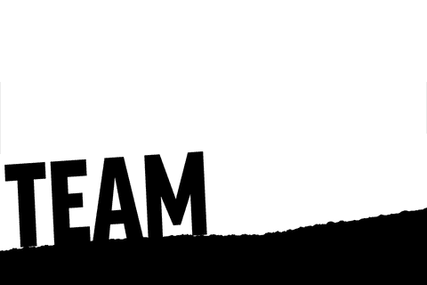 Circle of join hands teamwork icon with transparent background