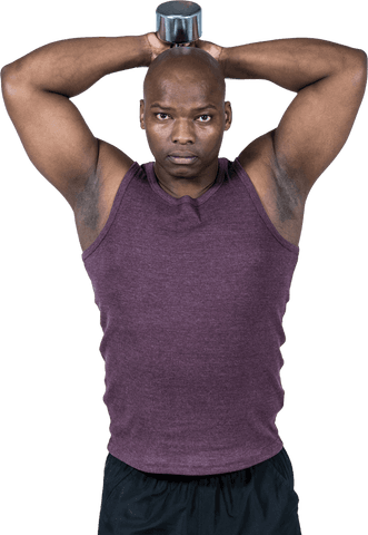 transparent fit man exercising with dumbbell - Download Free Stock Videos Pikwizard.com