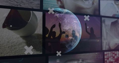 Global connectivity and data processing in digital world