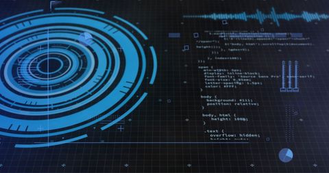 Digital Data Analysis with Cyber Programming Interface - Download Free Stock Images Pikwizard.com