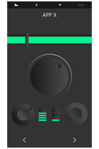 transparent digital interface mockup of modern app x display - Download Free Stock Videos Pikwizard.com
