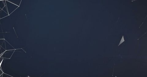 Abstract Network Connections on Dark Background - Download Free Stock Images Pikwizard.com
