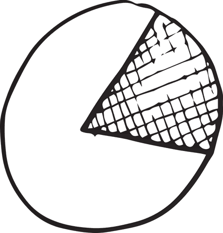 hand-drawn transparent pie chart illustration - Download Free Stock Videos Pikwizard.com