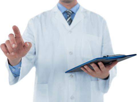 medical professional interacting with transparent interface - Download Free Stock Videos Pikwizard.com