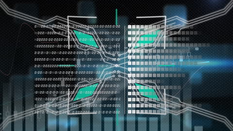 Abstract Animation of Digital Data Processing and Circuits