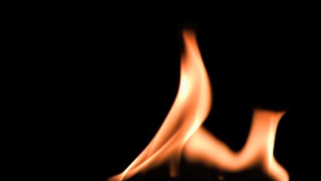 This close-up video of a warm, vibrant flame in super slow motion against a black background can be used in materials related to energy, fire safety, heating, or combustion studies. It is also fitting for abstract art pieces and designs that require dynamic, bright elements to emphasize energy and movement.