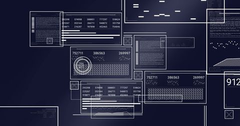 Cyber Data Processing Visualization Technology with Digital Interface - Download Free Stock Images Pikwizard.com