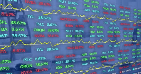 Financial Data Visualization in Modern Office Environment