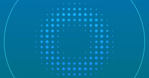 Hypnotic Blue Circles in Seamless Motion - Download Free Stock Images Pikwizard.com
